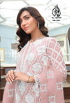 MA-104 AL-Qasr Georgette Kurti With Bottom Dupatta Wholesale In India